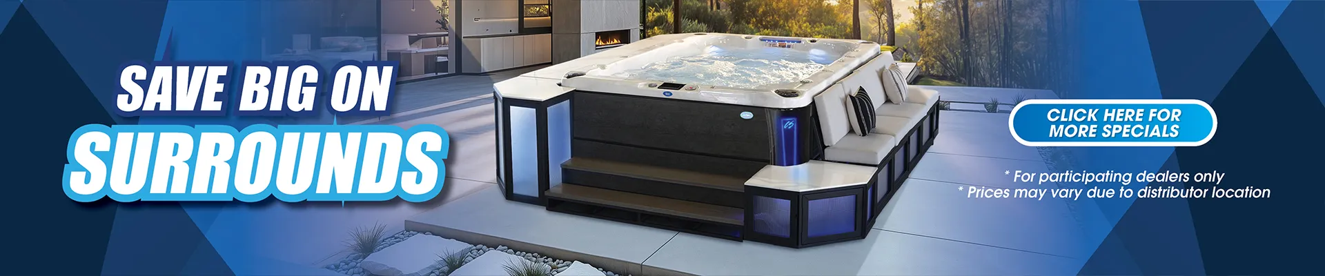 Calspas hot tub being used in a family setting - Kamas