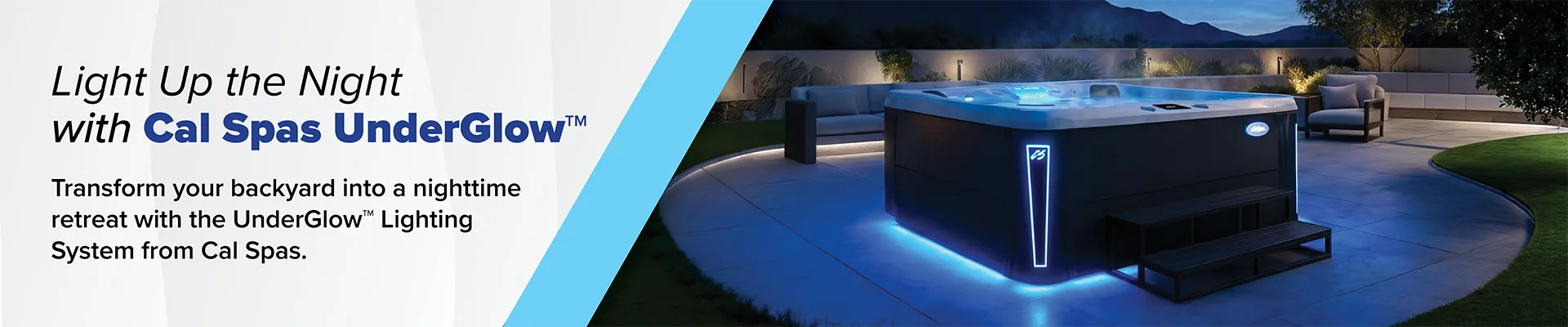 Calspas hot tub being used in a family setting - Kamas